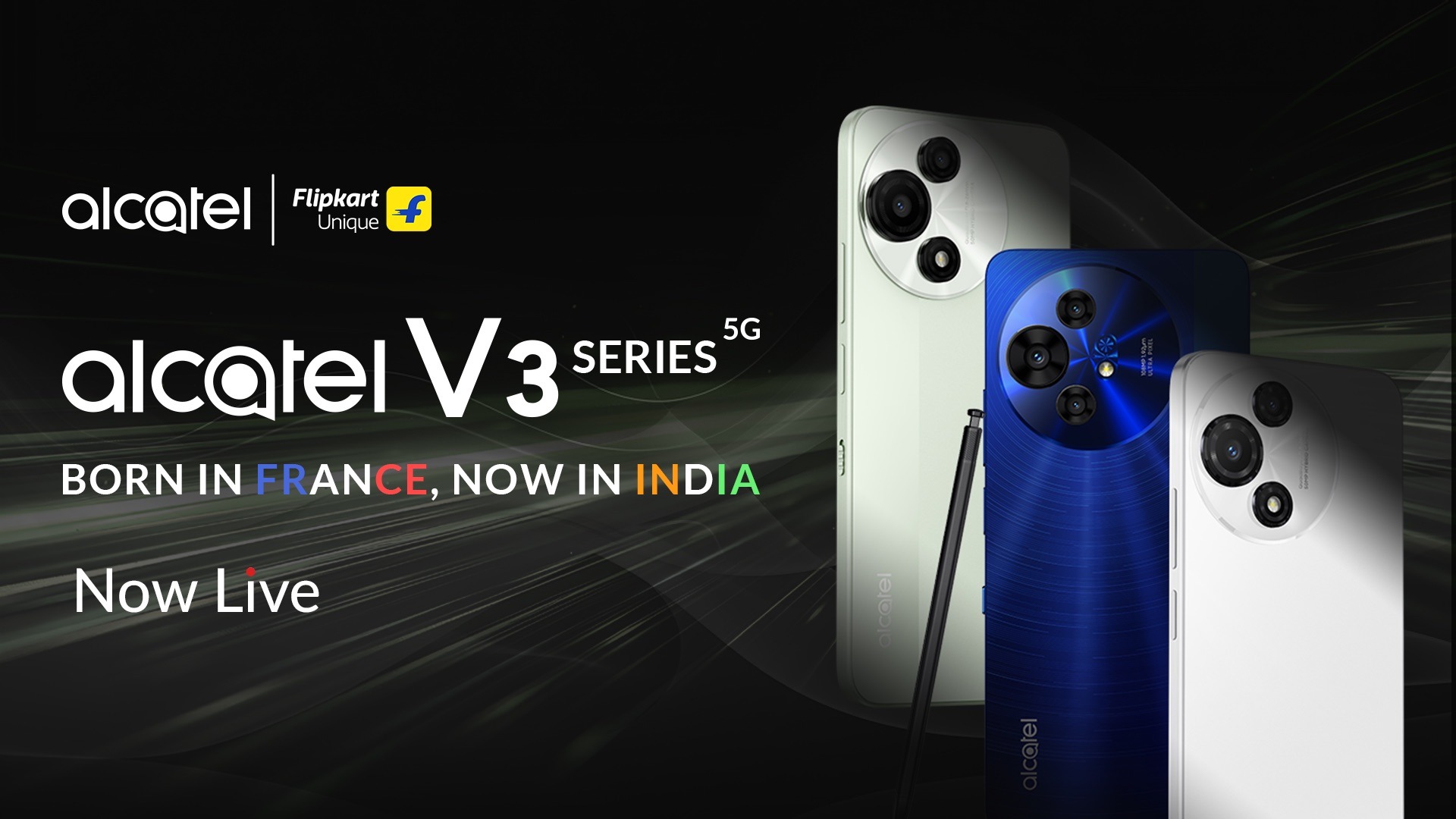 Alcatel V3 Series Launched in India with NXTPAPER Display, Stylus, 5G, and Up to 108MP Camera