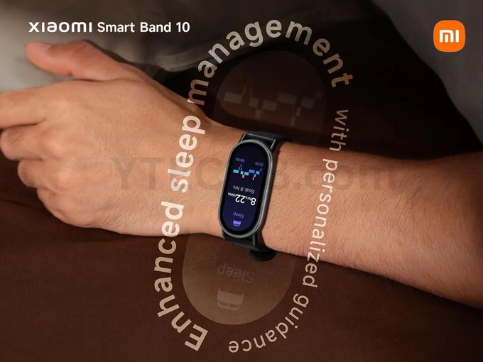 Xiaomi Smart Band 10 Leak Confirms 1.72″ AMOLED Display, 150+ Sports Modes, and 21-Day Battery