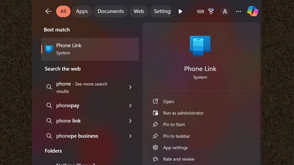Link an Android Device to Windows 11 