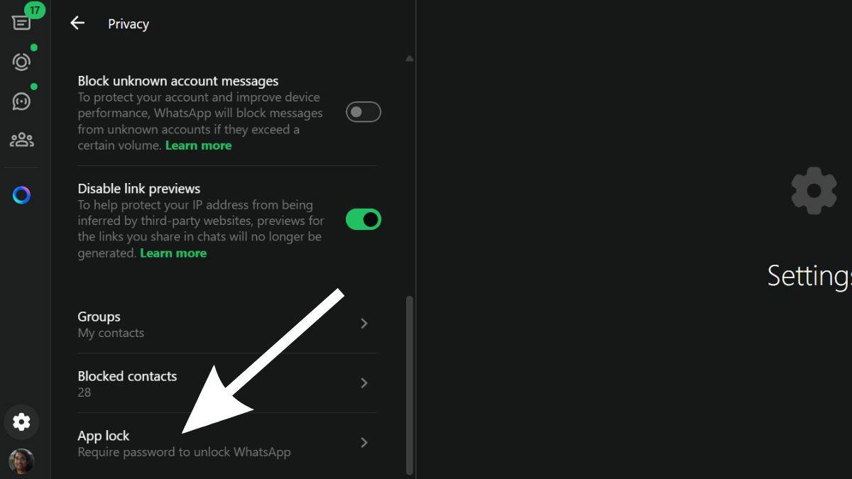 WhatsApp App Lock