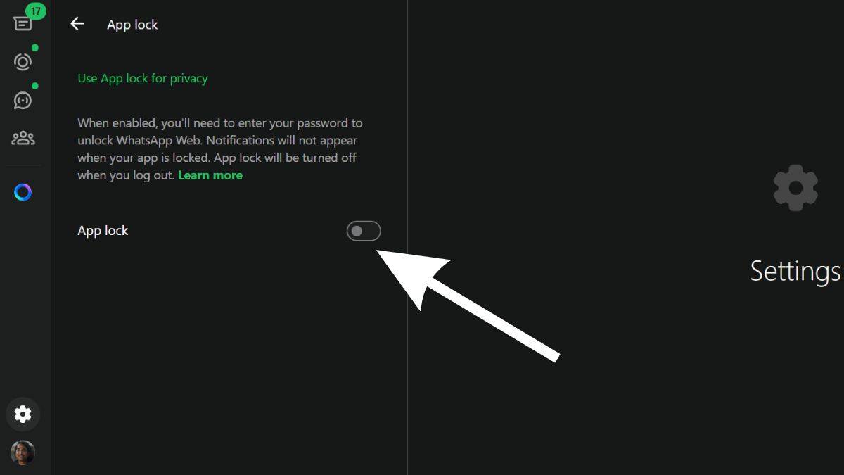 WhatsApp App Lock