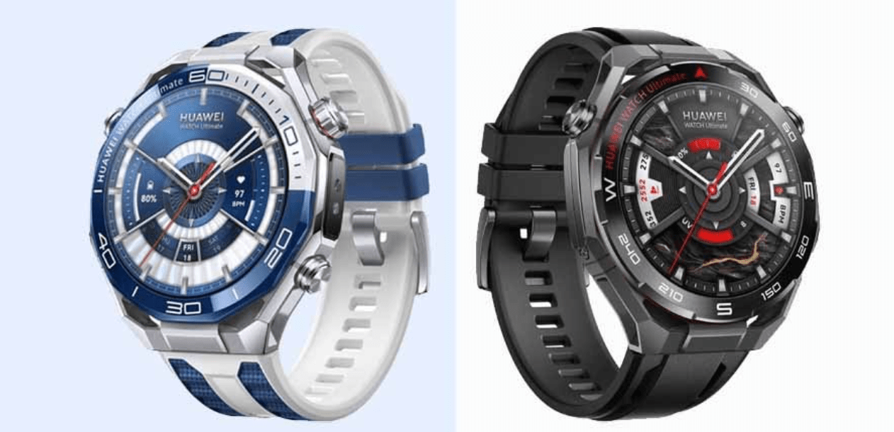 Huawei Watch Ultimate 2 Renders Leak Ahead of September 19 Launch with New Battery Tech