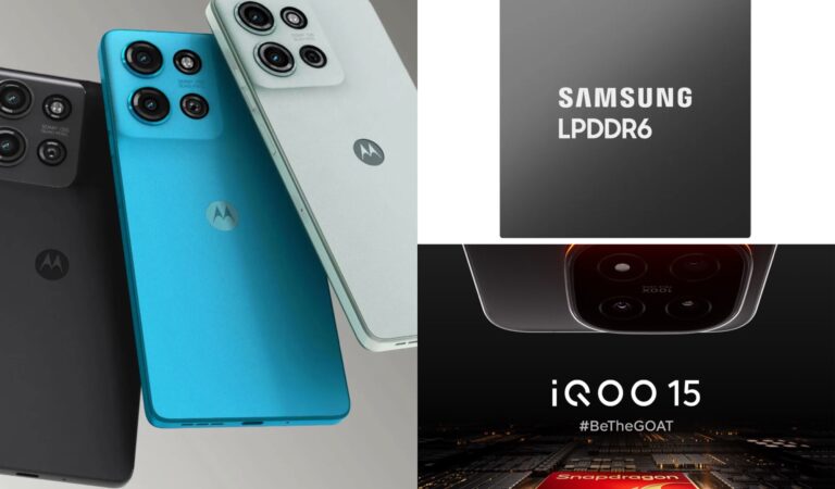 Moto G76 5G, Samsung Galaxy Book 6 Pro, Vivo V70, Nubia P0110, Poco Pad M1 and iQOO 15 Surface on Geekbench With Key Specs