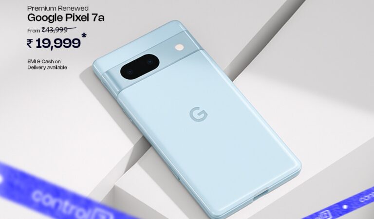 ControlZ Announces Flash Drop for Premium Renewed Google Pixel 7a at ₹19,999 in India