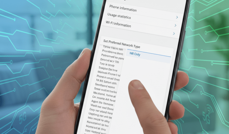 How to Stop 5G to 4G Switching and Fix Fast Data Drain on Android Phones