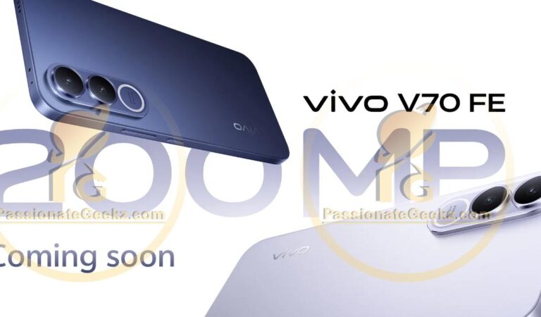 [Exclusive] Vivo V70 FE Design and Storage options