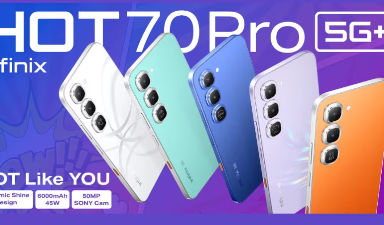 Infinix HOT 70 Pro 5G Debuts Globally With 144Hz Display, AI Features and 50MP Sony Camera